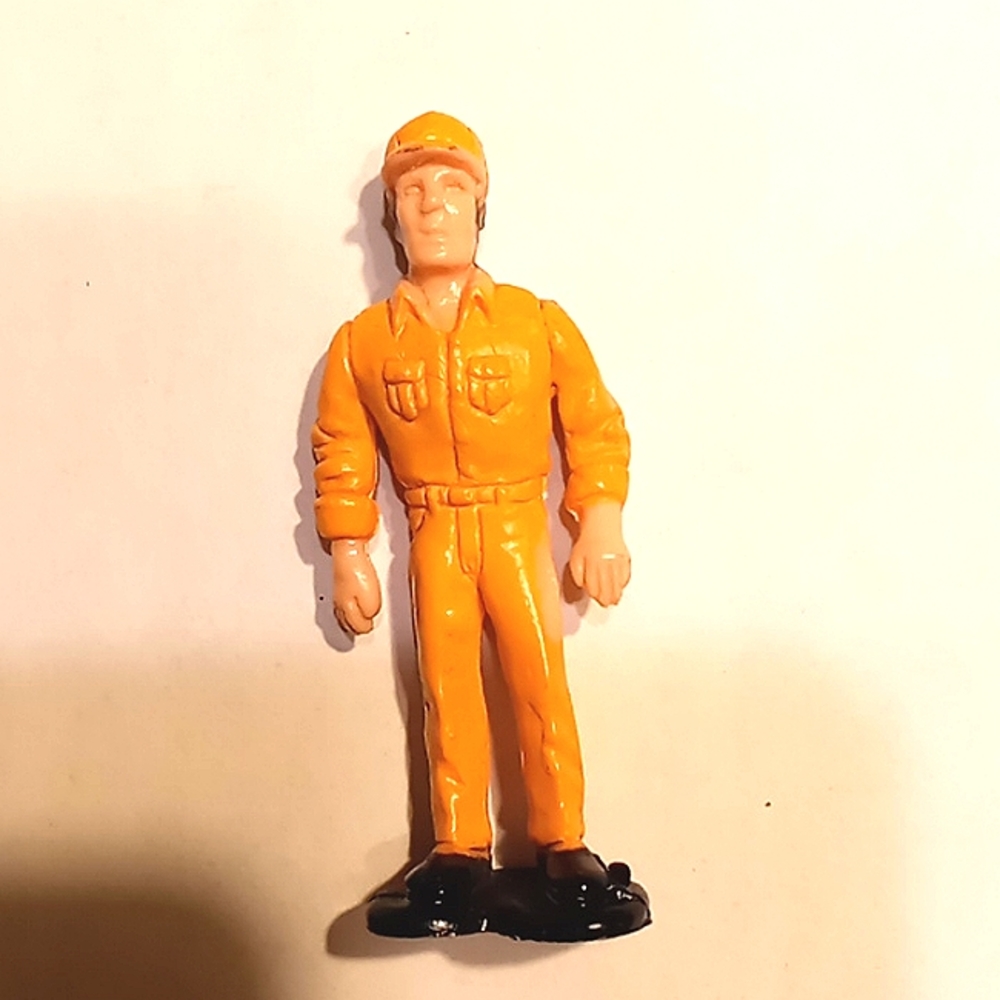 Vintage Buddy L Corp. Figure 1985 Worker Play Set Part Piece Vinyl Construction